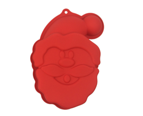 Casseroles en caoutchouc de silicone Père Noël