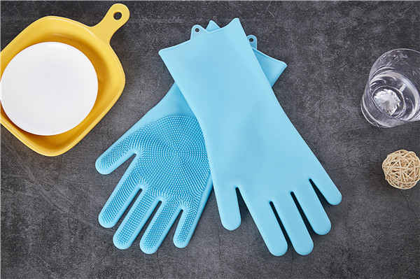 Gants en silicone